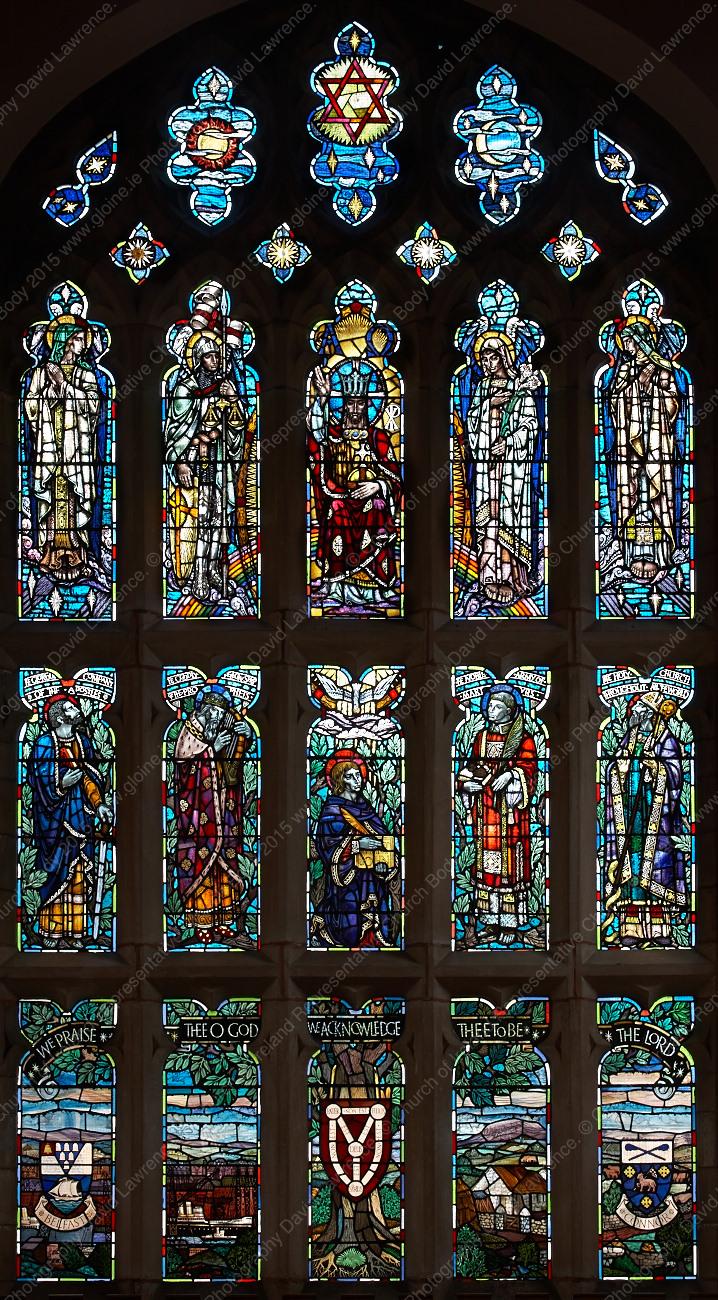 Window W01 Belfast Holy Trinity Holy Trinity Gloine Stained Glass In The Church Of Ireland