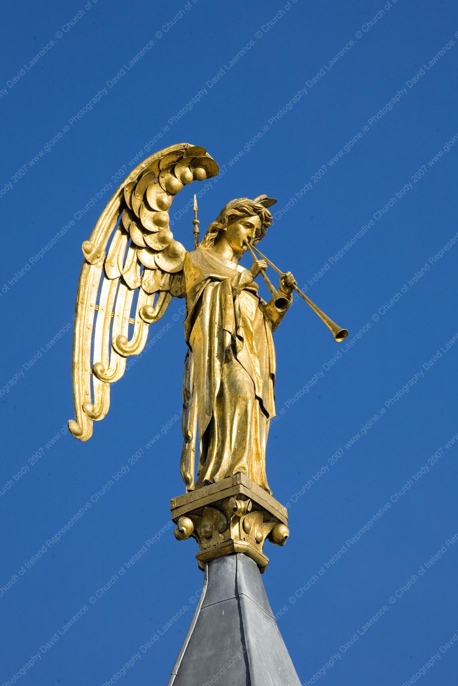 C006 - Angel on chancel roof